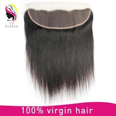 8A Wholesale Brazilian Straight Human Hair 4*13 Frontal Closure