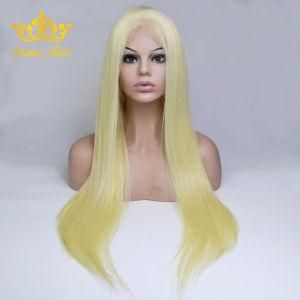 Brazilian Vigin Human Hair with Full Lace Wig Blonde 613 Color