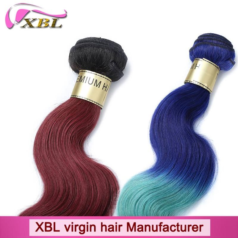 Xbl Hair Fashion Style Blond Peruvian Hair Extension