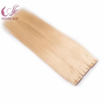 Flat Wefts Remy Human Hair Russian Virgin Hair Wefts
