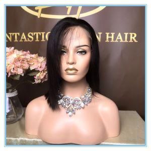 High Quality Hot Sales Natural Color Full Lace Bob Wig Human Hair Lace Wigs with Factory Price Wig-067