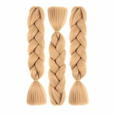 Fast Delivery Hair Extension Synthetic Clip Giant Jumbo Braids