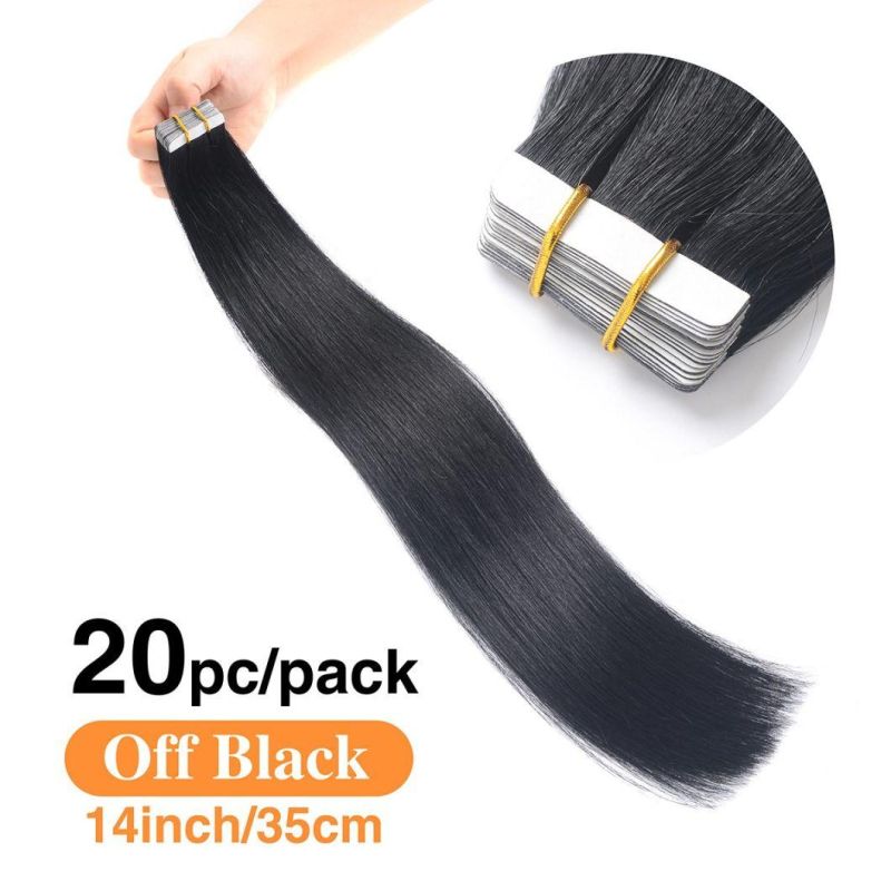 Naamah 14 Inch Remy Tape in Human Hair Extensions