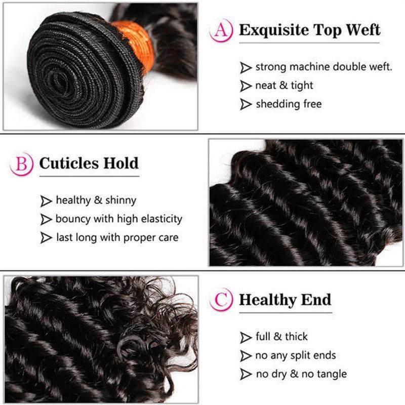 Angelbella Lightly Treated Best Human Hair Closure Suitable for Women