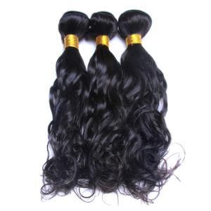 Natural Black (#1B) Natural Wave Brazilian Virgin Hair Weave 3PC/Lot