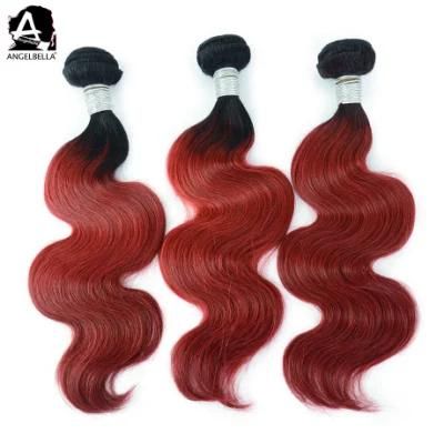 Angelbella Double Weft 100% Raw Indian Hair Body Wave Virgin Hair Bundles