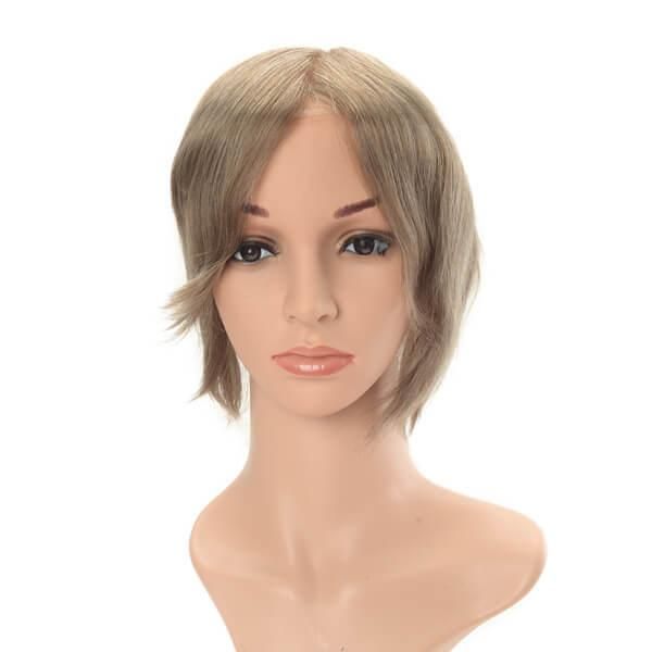 French Lace with Clear Poly Back Sides Wigs for Women