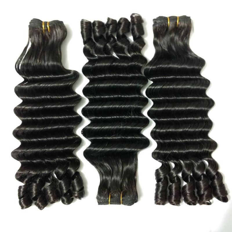 Virgin Remy Brazilian Human Hair Fumi Curly Hair
