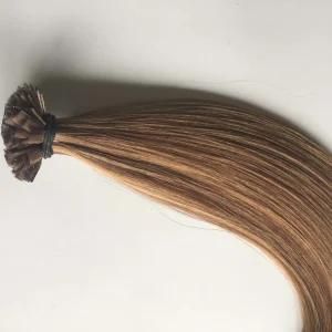 P10/6# Pre Bonded Keratin Flat Tip Virgin Remy Human Hair Extensions