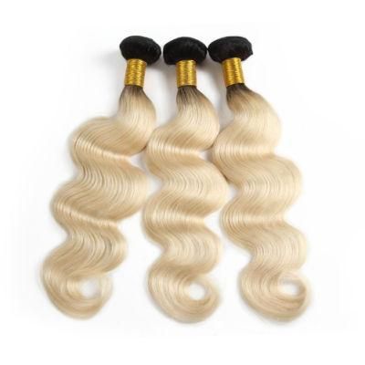 Color 613# Wholesale Brazilian Virgin Remy Blonde Human Hair