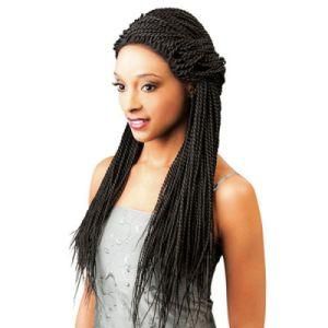 Qualitity Senegal Twist Braid Hair Black Dirty Braid Hair Wig