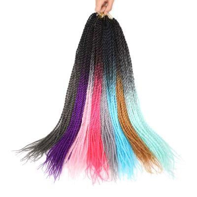 Ombre Senegal Twist Braiding Hair Afro Crochet Senegalese Twist Braids