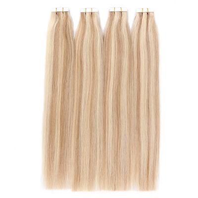 High Quality Blonde Straight Tape Hair Extensions Available Human Hair Extensions