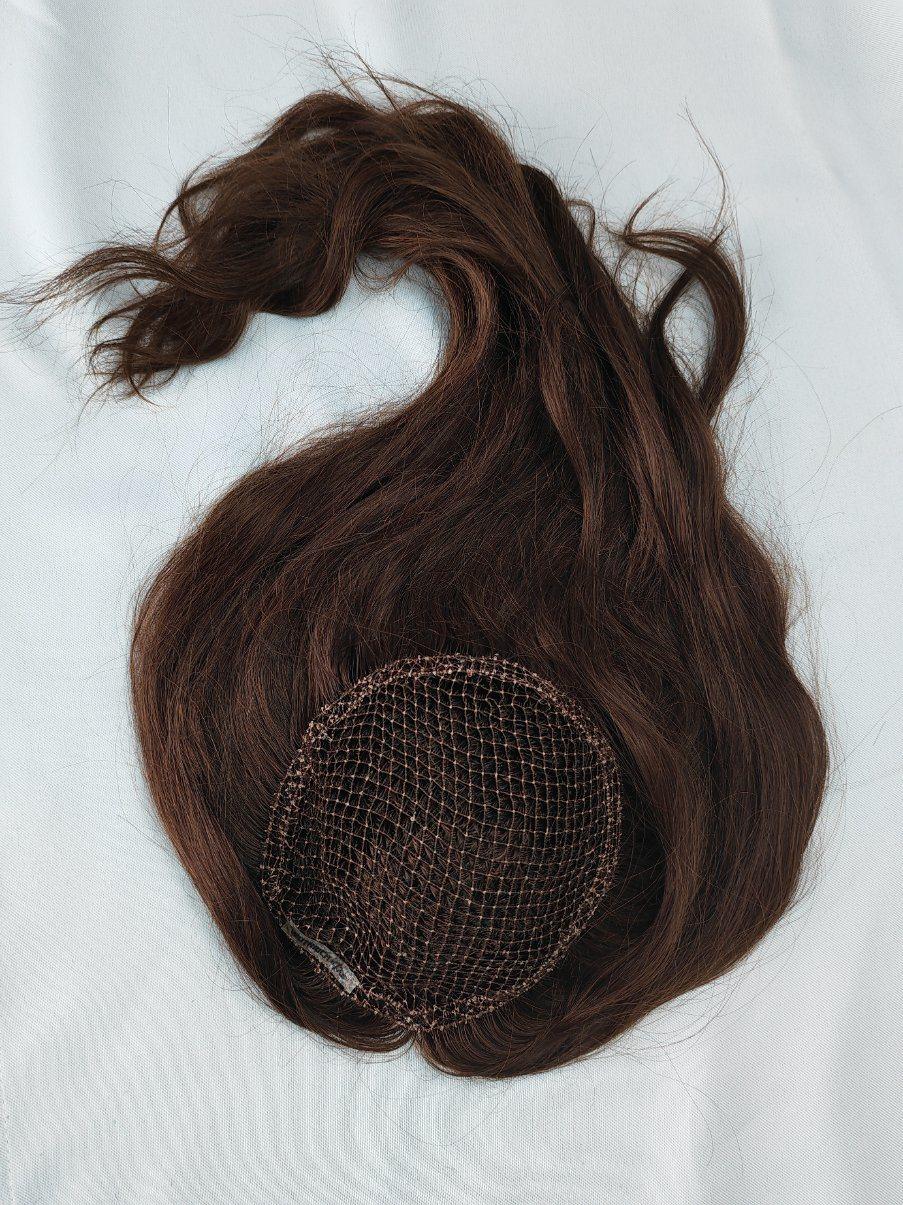 2022 Most Comfortable Human Remy Hair Integration Made of Fish Net and Swiss Lace Toupee