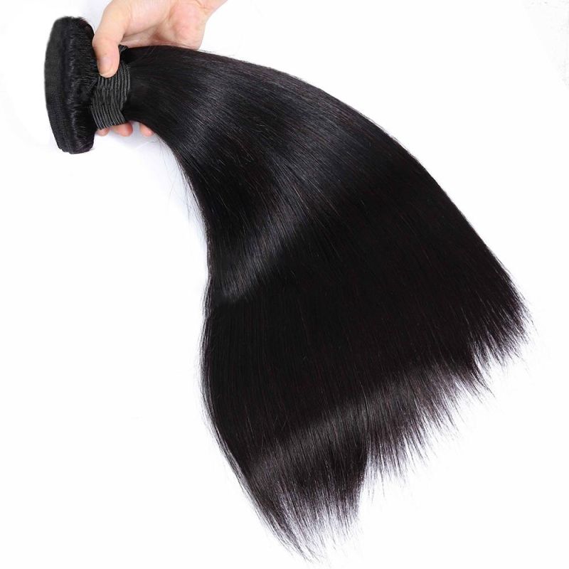 Human Hair Extension Air Bundles Cuticle Aligned Virgin Hair Hair Weft