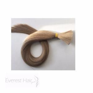 Blonde Silky Straight Virgin Remy Cuticle Hair Extensions Bundles Hair Bulk