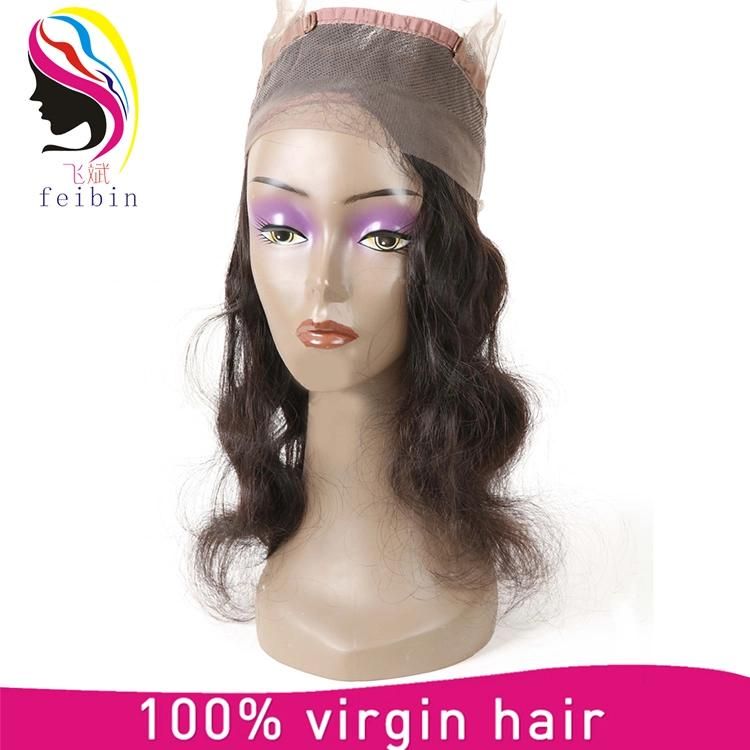Brazilian Body Wave 360 Lace Frontal Closure with Baby Hair