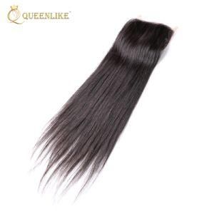 Raw Unprocessed Indian Hair Vendors Remy Virgin Human Hair Closure