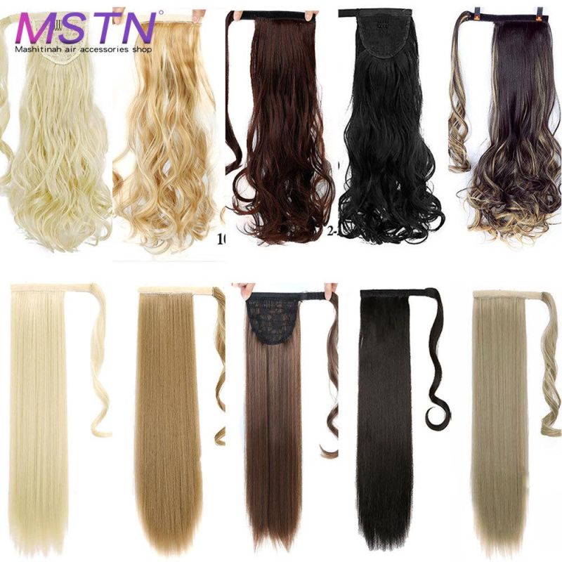 30 Inch Synthetic Hair Fiber Heat-Resistant Straight Hair