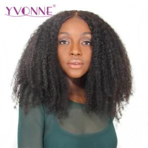 Yvonne Hot Sale Afro Kinky Curl Lace Front Wig Brazilian Hair Whoelesale Price