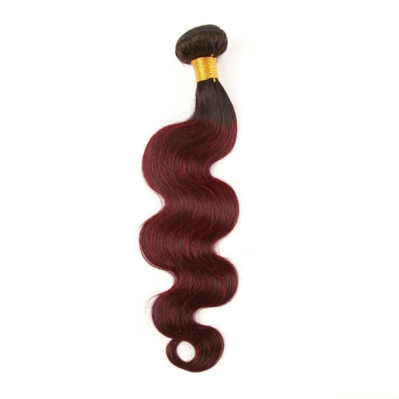 Smooth and Soft Brazilian Women Curly Weave Closure Raw Hair Coloured Bundles
