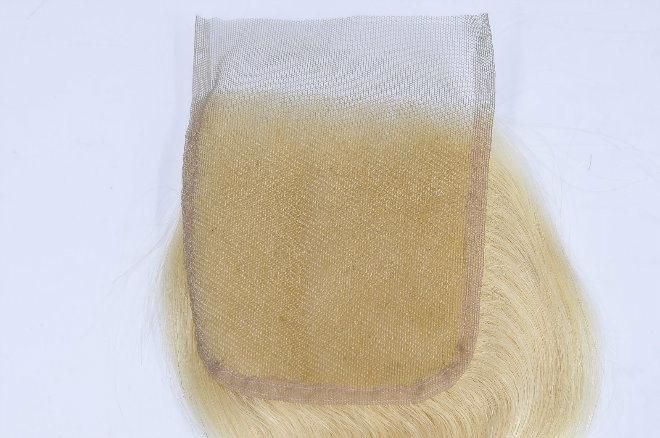 Blonde Human Hair Lace Closure at Wholesale Price (Body Wave)