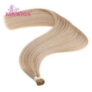 100% Human Hair I-Tip Hair Russsian Keratin Hair Extensions