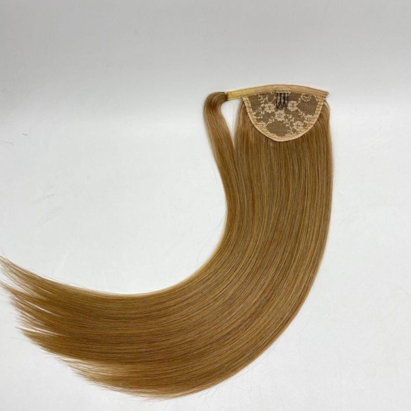 100% European Style Ponytail Hair Extension Direct From Factory