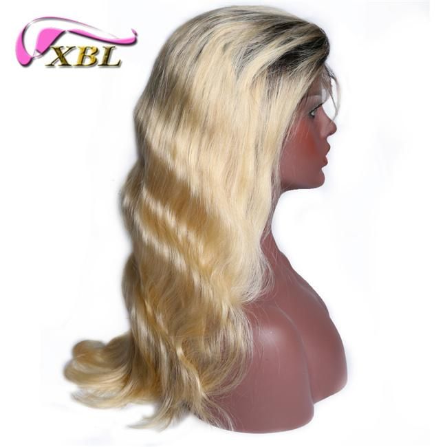 Xbl New Arrival Blond Wig Body Wave Lace Frontal Wig