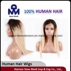 No Lice Human Hair Lady Wig with 100% Human Hair