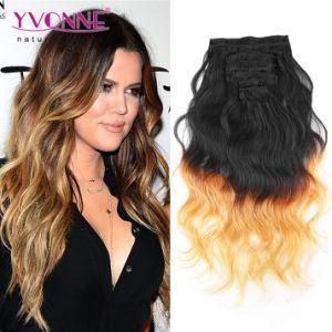 Brazilian Ombre Clip in Hair Extensions