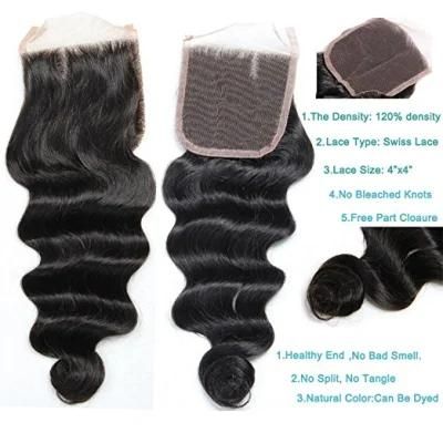 Kbeth Brazilian Virgin Hair Bundle Loose Deep Wave 3PCS Brazilian More Wavy Hair Weaves Human Hair Bundles