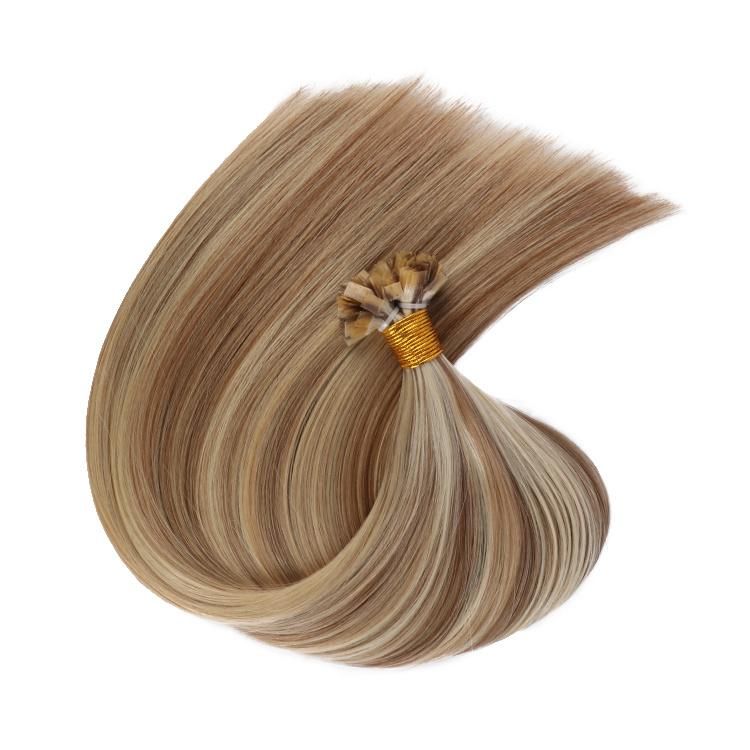 12A 100% Raw Cuticle Aligned Human Hair Flat Tip Hair Extension #P27/60