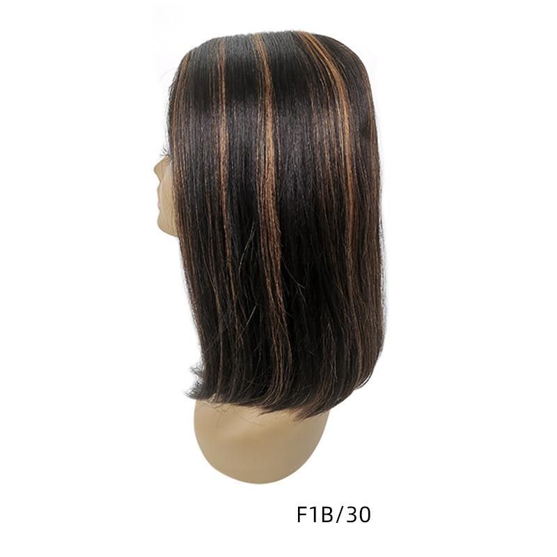 Medium Length Silky Straight Lace Front Wholesale Human Hair Wigs