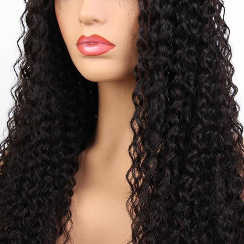 Indian Hair Vendor Cuticle Aligned Hair Wigs 13*4 Lace Frontal Wig Loose Deep Wave for Black Women