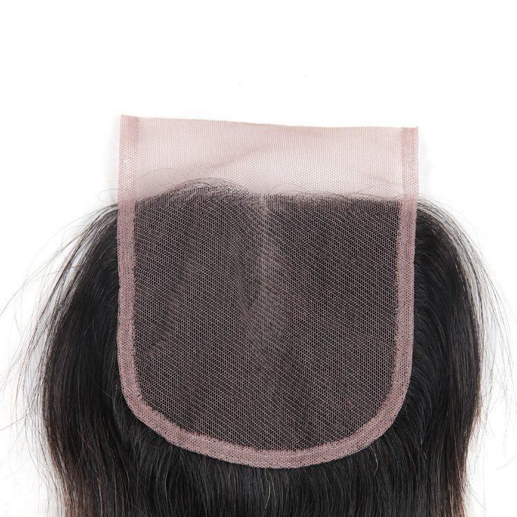 Wholesale 4X4 Lace Frontal Closure Silky Straight Human Hair #1b/27