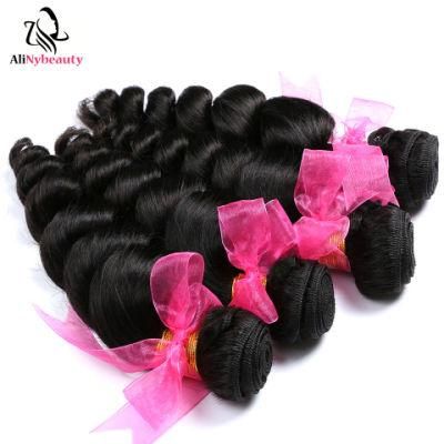 Unprocessed Double Drawn Raw Virgin Hair Brazilian Loose Wave