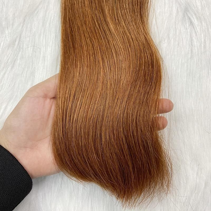 Wholesale Natural Different Colors Human Hair Vendors Indian Remy Weft Double Drawn Bundle Human Hair