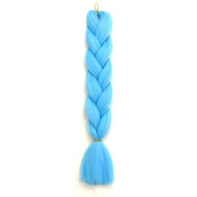 Kbeth Sky Blue Beautiful Brading Hair Extension for Ladies 2021 Fashion Colored Synthetic Good Quality Cheap Price Tassel Extensions in Stock