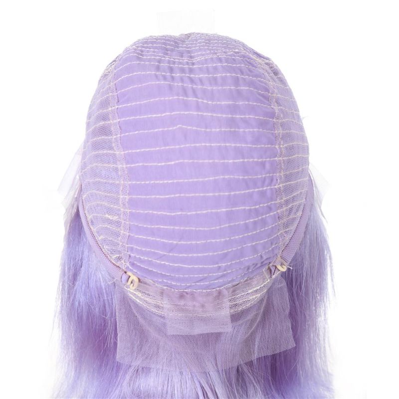 Factory Price Colored Human Hair Lace Frontal Wig