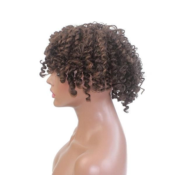Best Human Hair Integration Hair Piece African Hair Hairpiece for Women