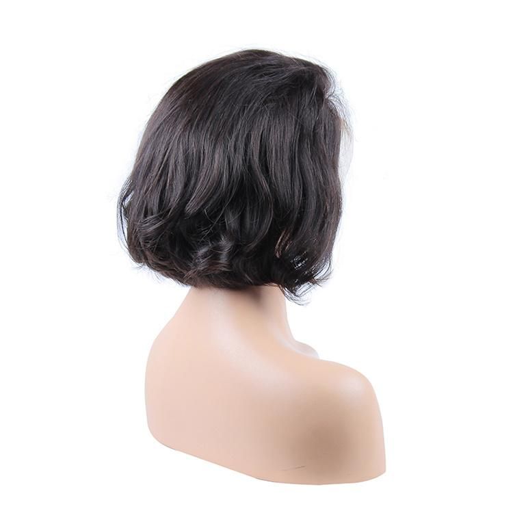Aliexpress Factory Price Short Bob Transparent Lace Front Wig