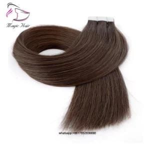 High Quality Tape in Hair Extensions Hair Weft Virgin Human 40PCS 2.5g/PC 100g Remy Hair 8# Tape in Hair Extensions