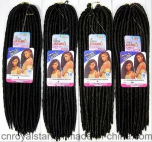 Hot Afro Kinky Cruly Hair Extension Faux Lock Braid Hair