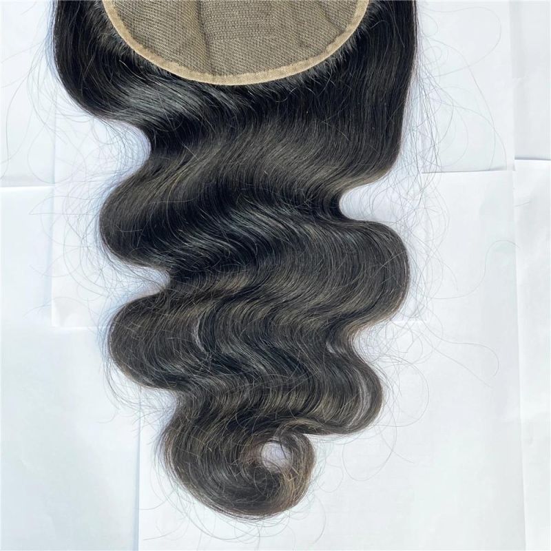 Hot Sale Body Wave Human Hair Korean Lace 6*6 Lace Front Closure