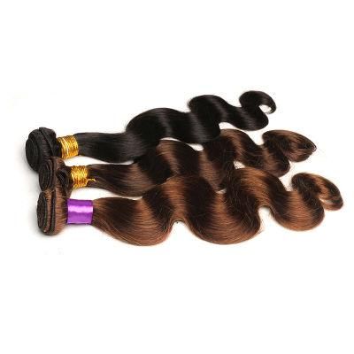 Brazilian Virgin Hair 7A Ombre Brazilian Virgin Hair Body Wave 4 Bundles Ombre Human Hair Weave Bundles 1b/4/30#&1b/4/27#