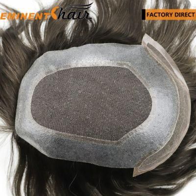 Bleach Knots Human Hair Lace Front Hairpiece