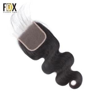 Raw Product Unprocessed Human Virgin Peruvian Hair Closure