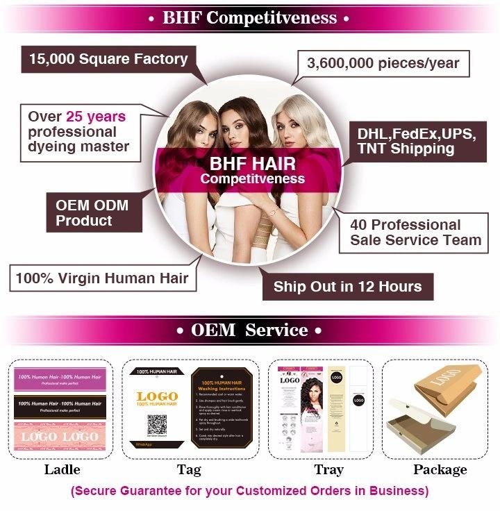 Color 613 Brazilian Blonde Remy Human Hair Bulk, Virgin Hair 10-30 Inch, 10A Grade Unprocessed Human Hair, No Shedding and No Tangle
