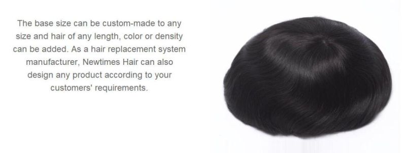 The Perfect Hair Piece of Natural Human Hair for a Freestyle Look - Men′s Wigs